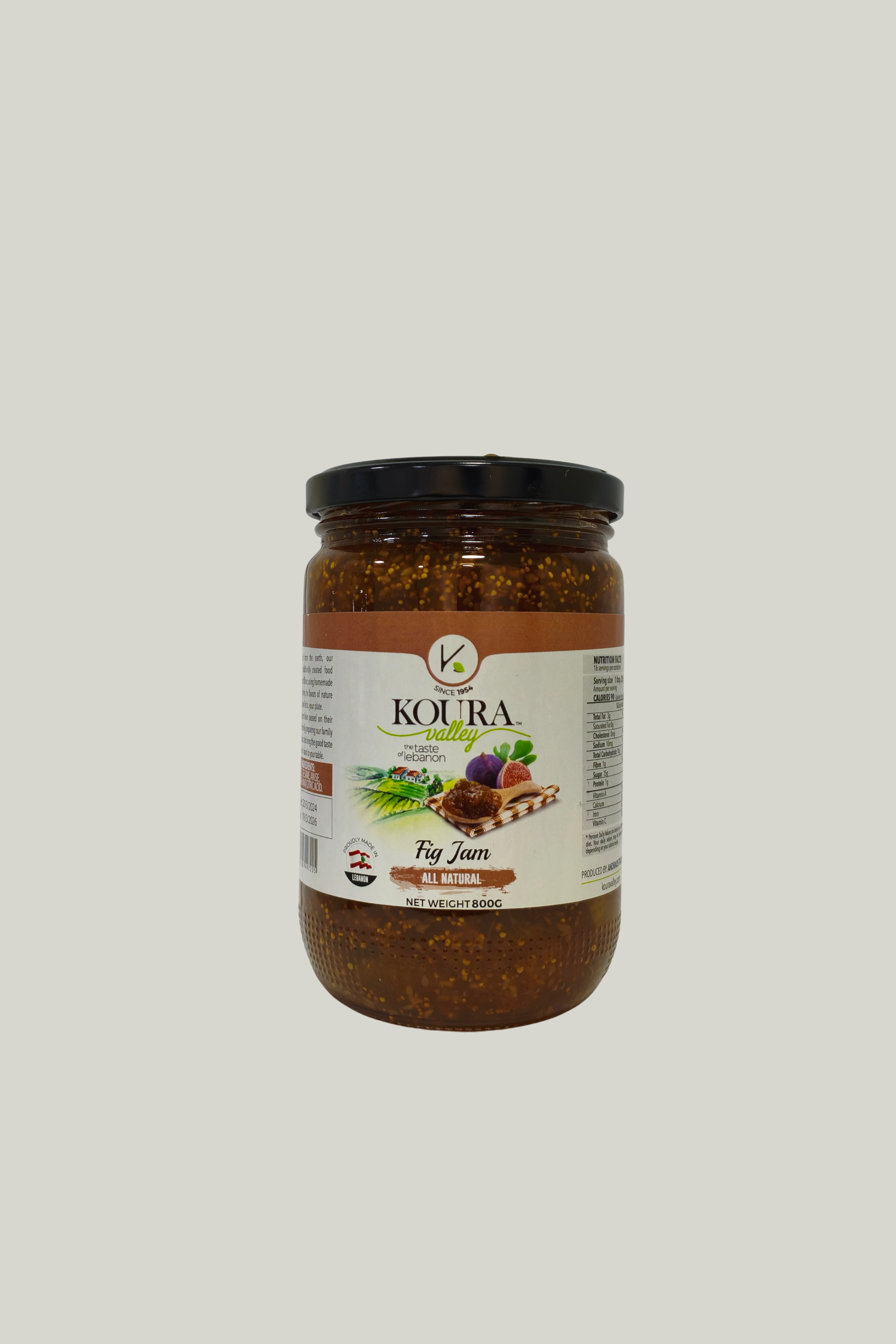 Koura valley confitura de higos