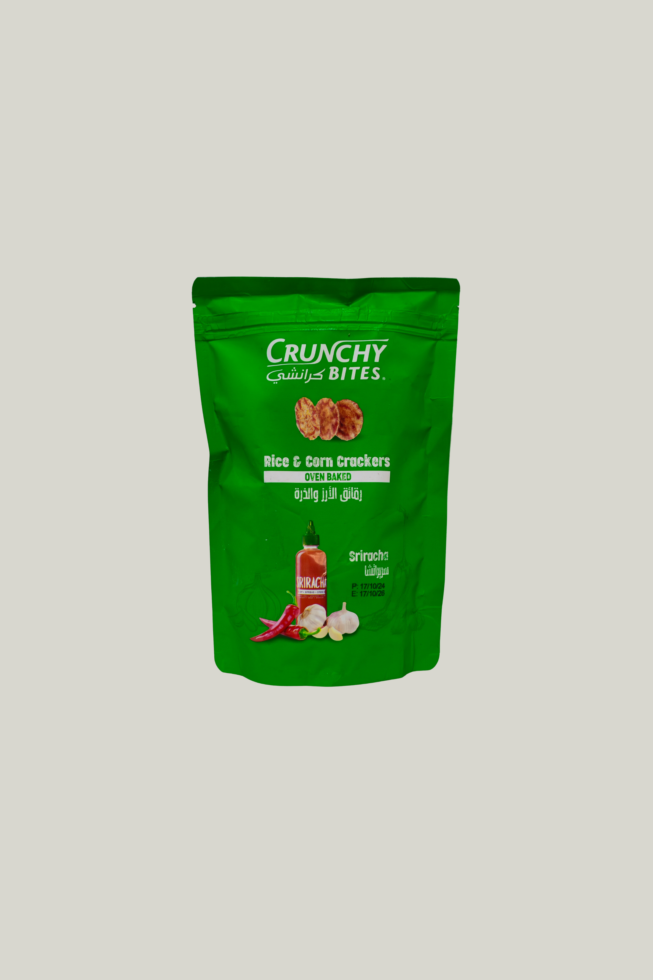 Crunchy bites bolsa siracha