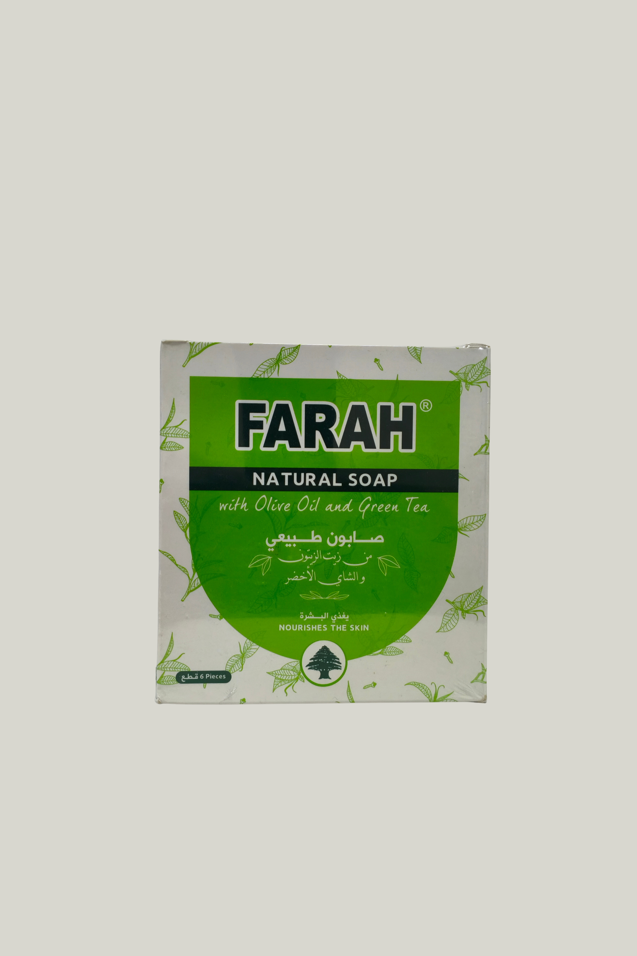 Farah jabón de aceite de oliva por 6 unds